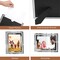 5x7 Picture Frames Set of 4, Glitter Glass Photo Frame for Tabletop Display, Gifts Picture Frame, Horizontally or Vertically